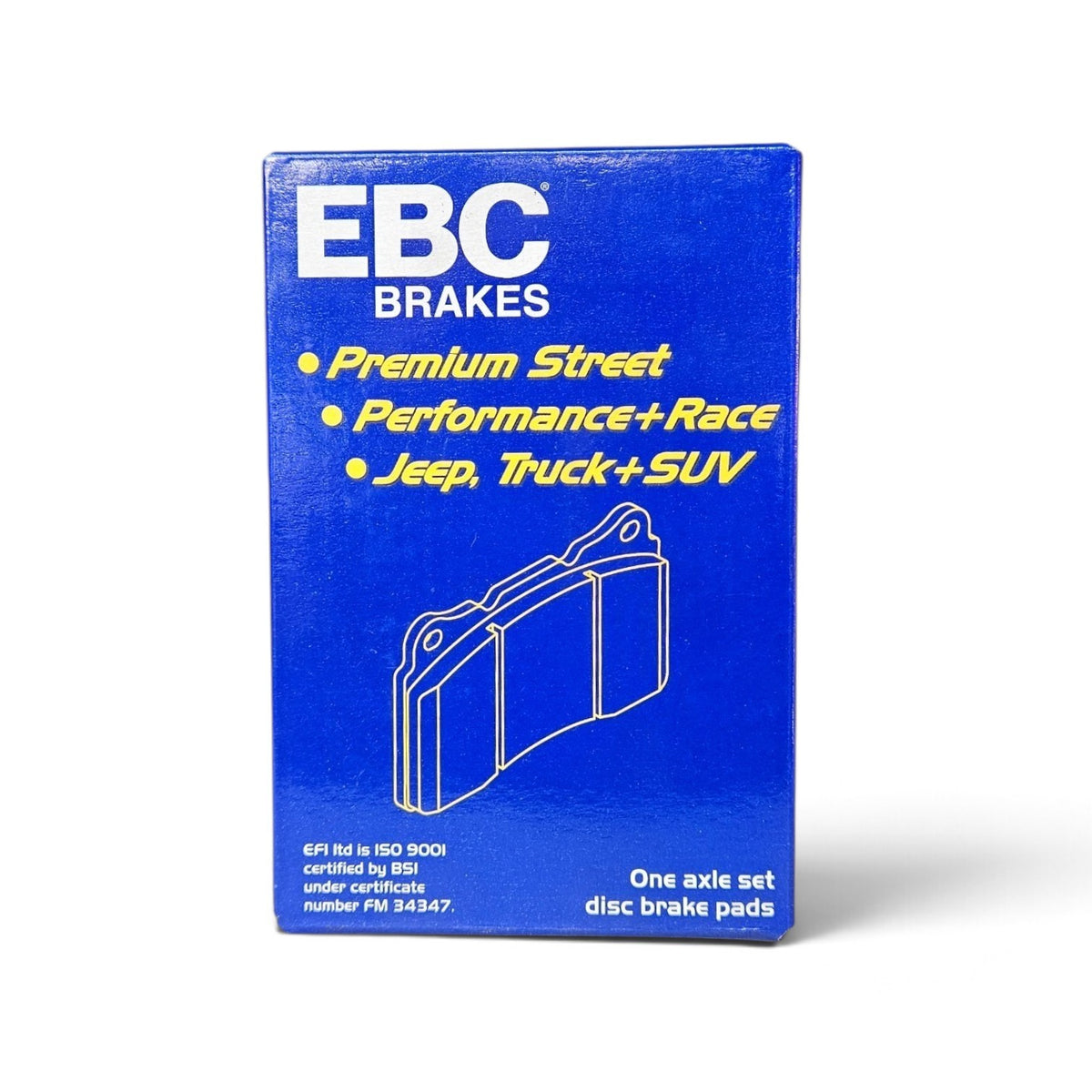 Organic brake pads