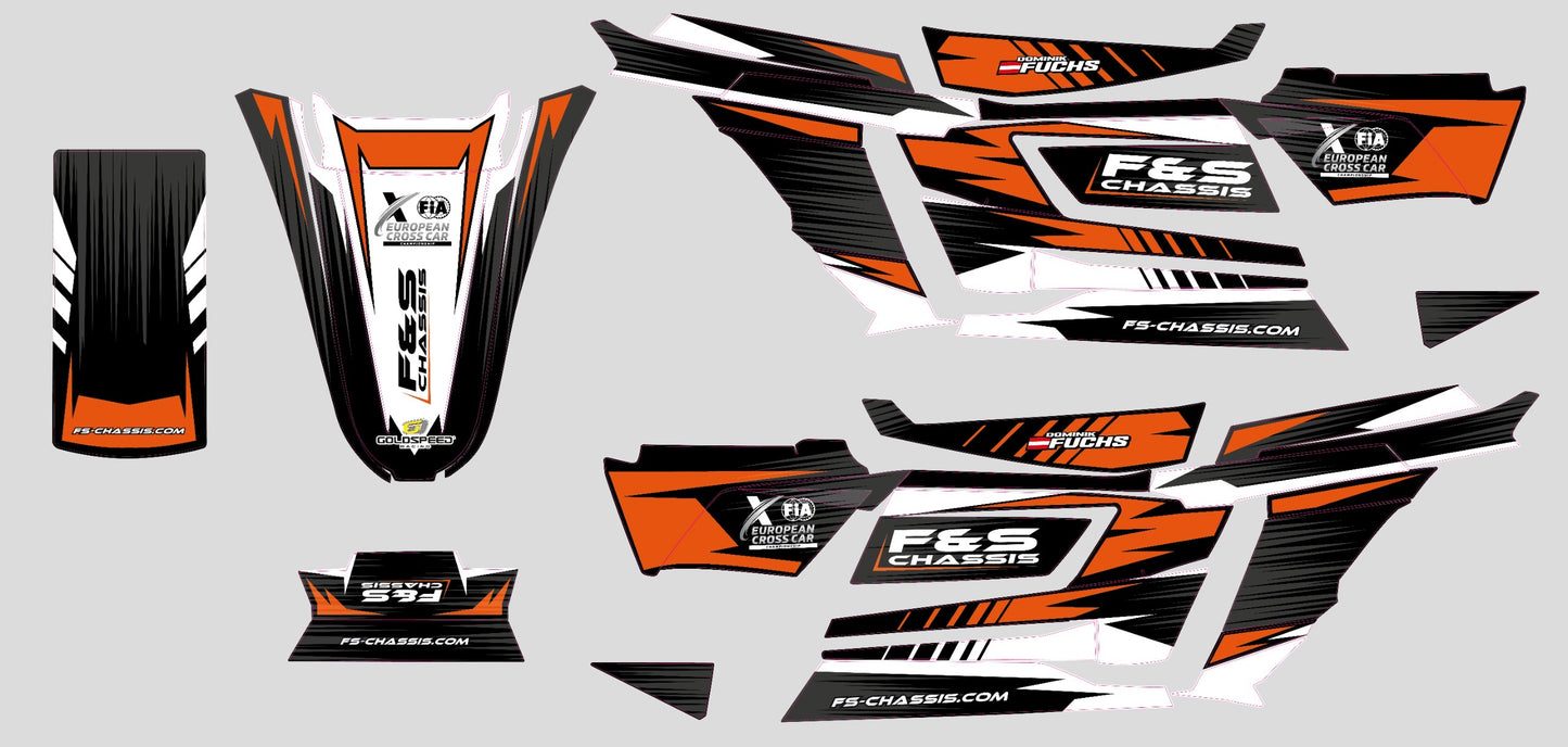 Customized sticker kit - XC