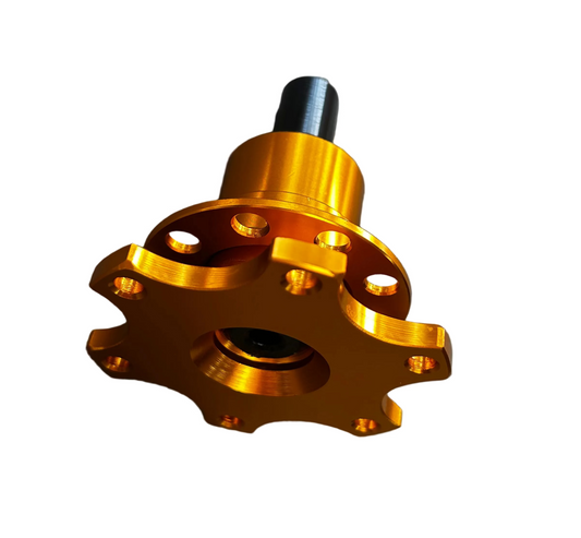 Quick release steering wheel connector